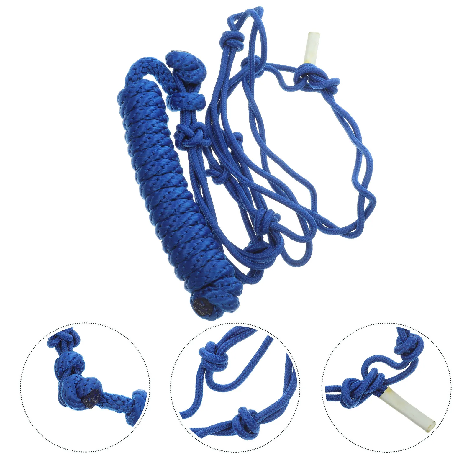 رسن حبل مضفر أنيق عالي الجودة، مادة مقاومة للاهتراء، آمنة للتدريب، خفيفة الوزن #4