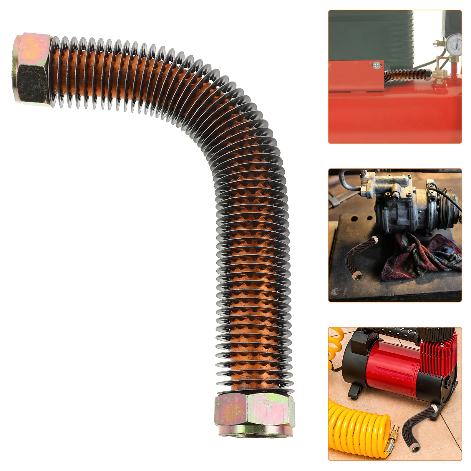 

Air Compressor Hose Replacement Exhaust Pipe Durable Pneumatic Tube Efficient Connector For Air Compressor Tools