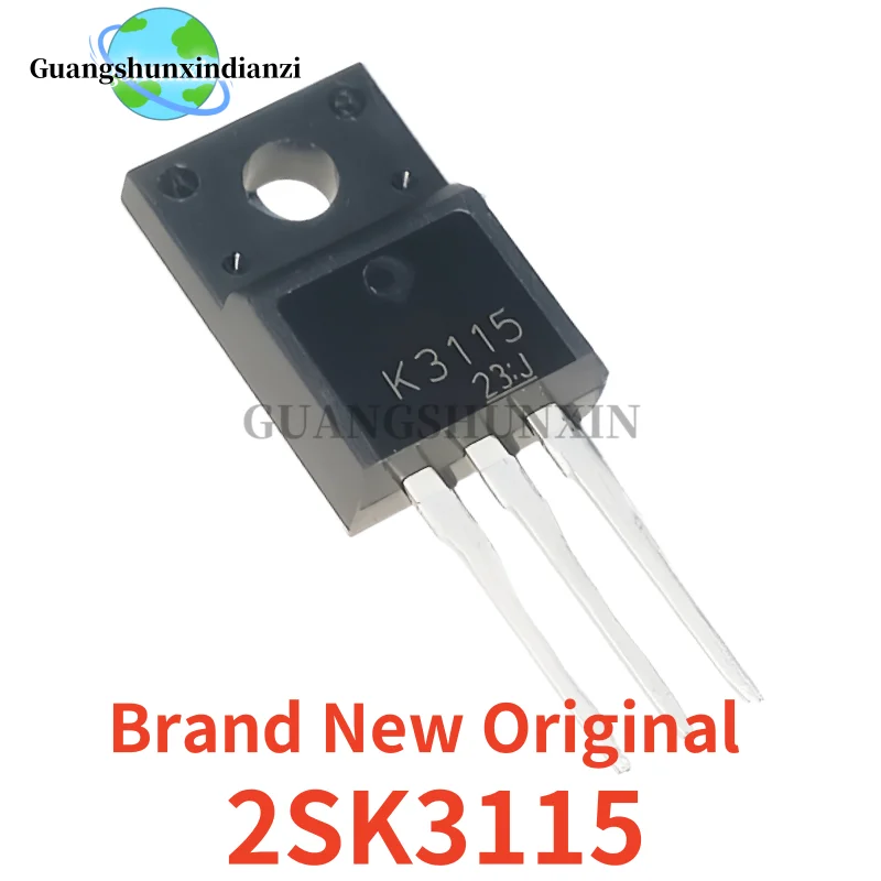 

5-10-20Pcs/Lot Brand New Original 2SK3115 K3115 600V 6A Field effect transistor In Stock