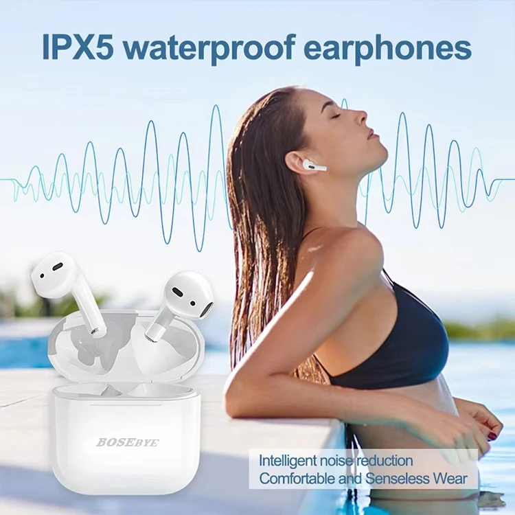 Original Bosebye Air Pro 2 Earphone 5.0 Bluetooth Music Sports Earbuds For IPhone IOS Android Wireless Pods Headphone