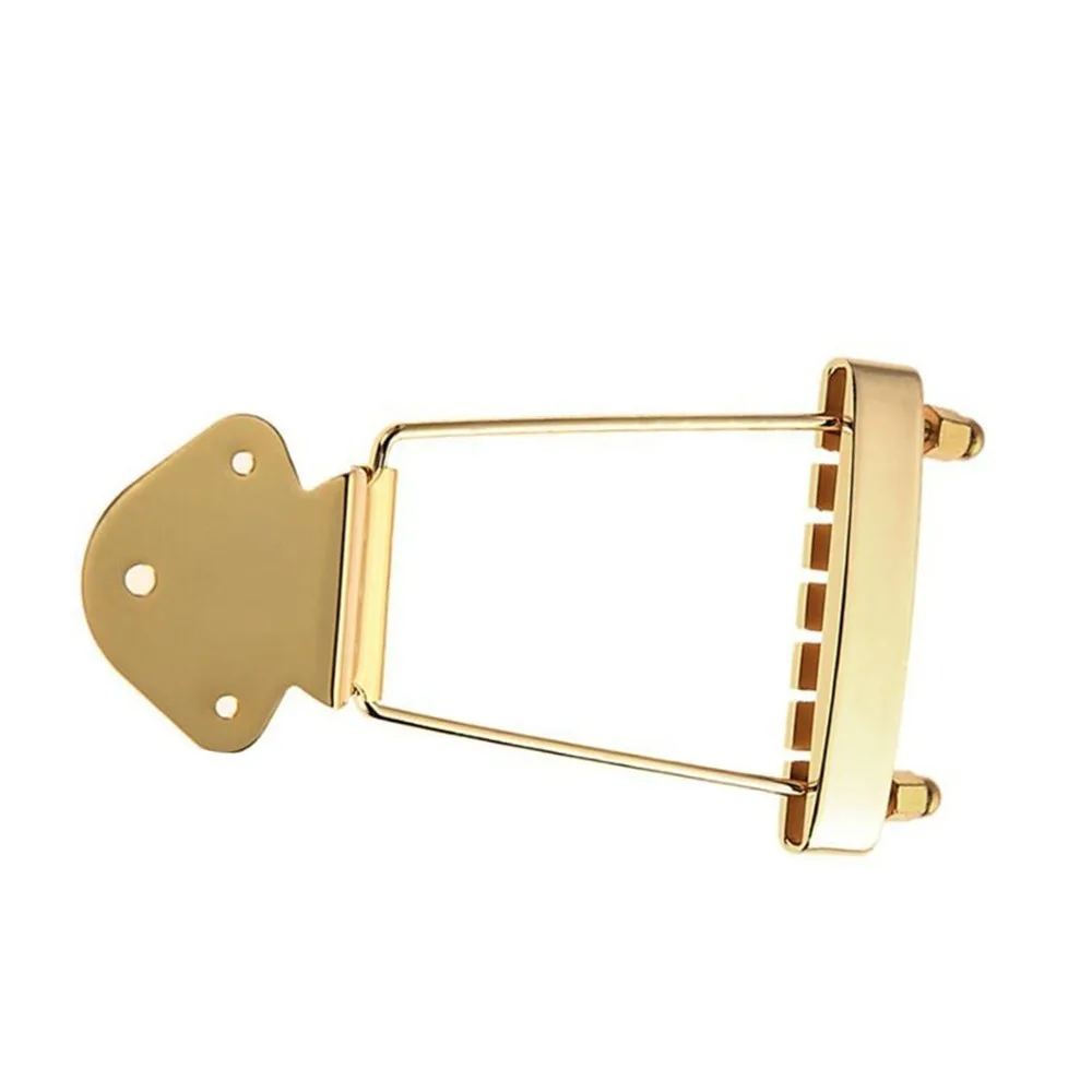 

​6 String​ Guitar Tailpiece Bridge​ Adjustable ​With Screws​ Tailpiece Bridge​ Silver/Black/Gold For ​Jazz Archtop Guitar Parts