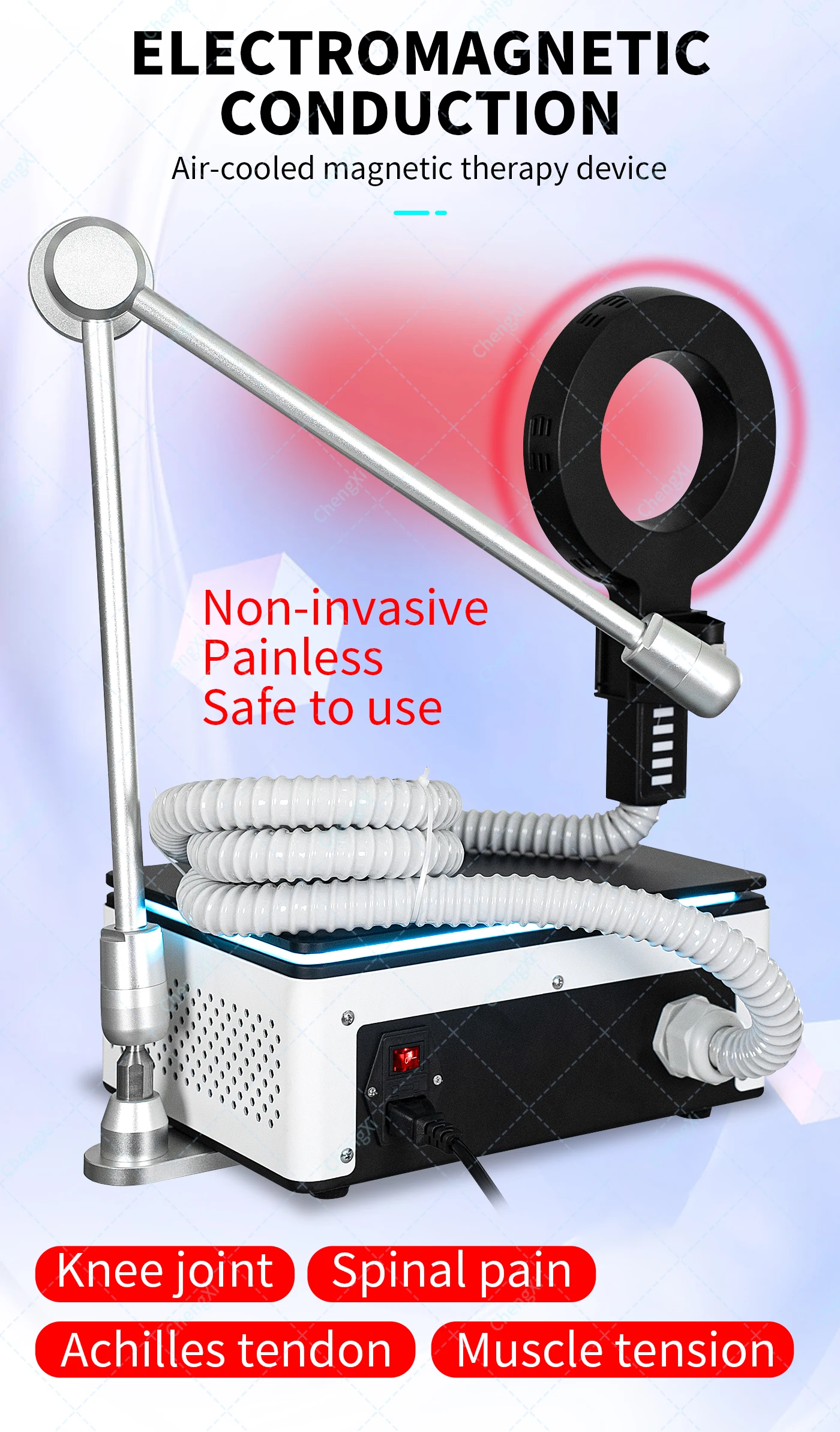 

Portable Physio Magneto Therapy Pain Relief Sport Injury Magnetic Fracture arthri Therapy Physiotherapy Machine