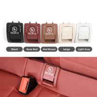 W205 ISOFIX Switch Trim Cover Car Rear Child Safe Seat Bench Switch Car Accessories For Mercedes Benz C Class 2015-2021