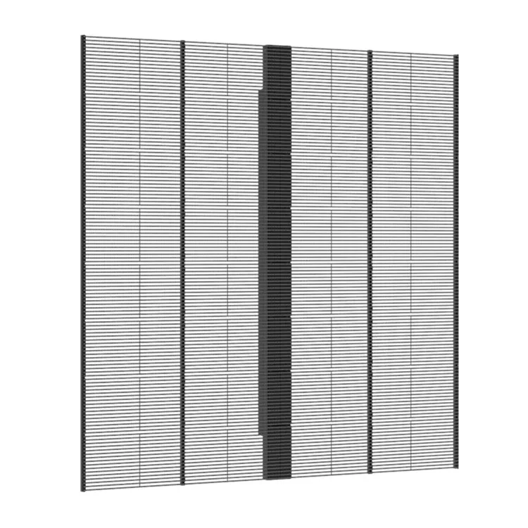 Clear HD P3.91-7.81 Transparent LED Screen for Car Showroom 4S Shops Glass Window Mall LED Advertising Transparent Display
