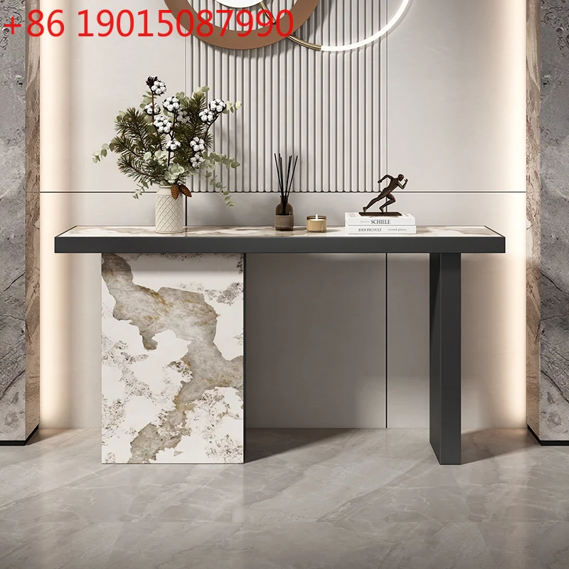 Luxury Style Entryways Table Decoration Aesthetic European Elegant Console Tables Easy Pack Konsolentisch Living Room Furniture