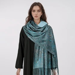 2024 new ladies winter scarf Paisley printed cashmere shawl scarf headscarf shawl and scarf women's ECHARPE scarf luxury brand