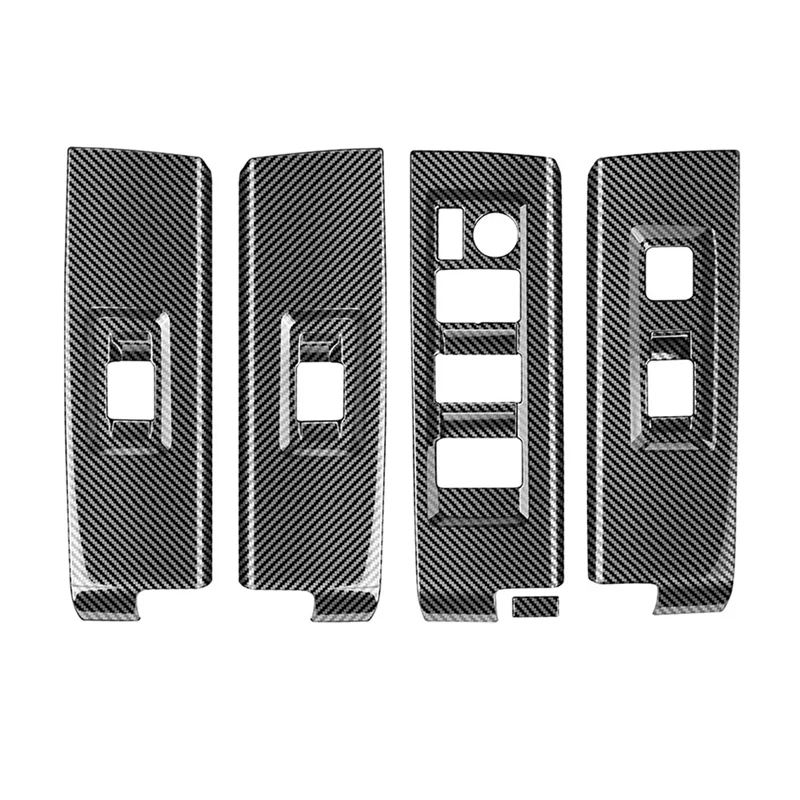 

B07A-углеродное волокно, оконная стеклянная панель, подлокотник, переключатель подъема, крышка, накладка, внутренние детали для Toyota 2022-2023