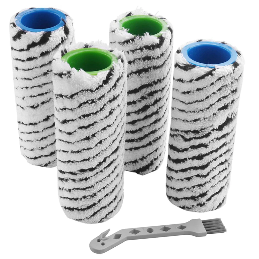 

IDS-4Pcs Роликовая щетка для Karcher FC7 FC7 Premium FC5 FC5 Premium FC3 Запчасти для беспроводного пылесоса для пола