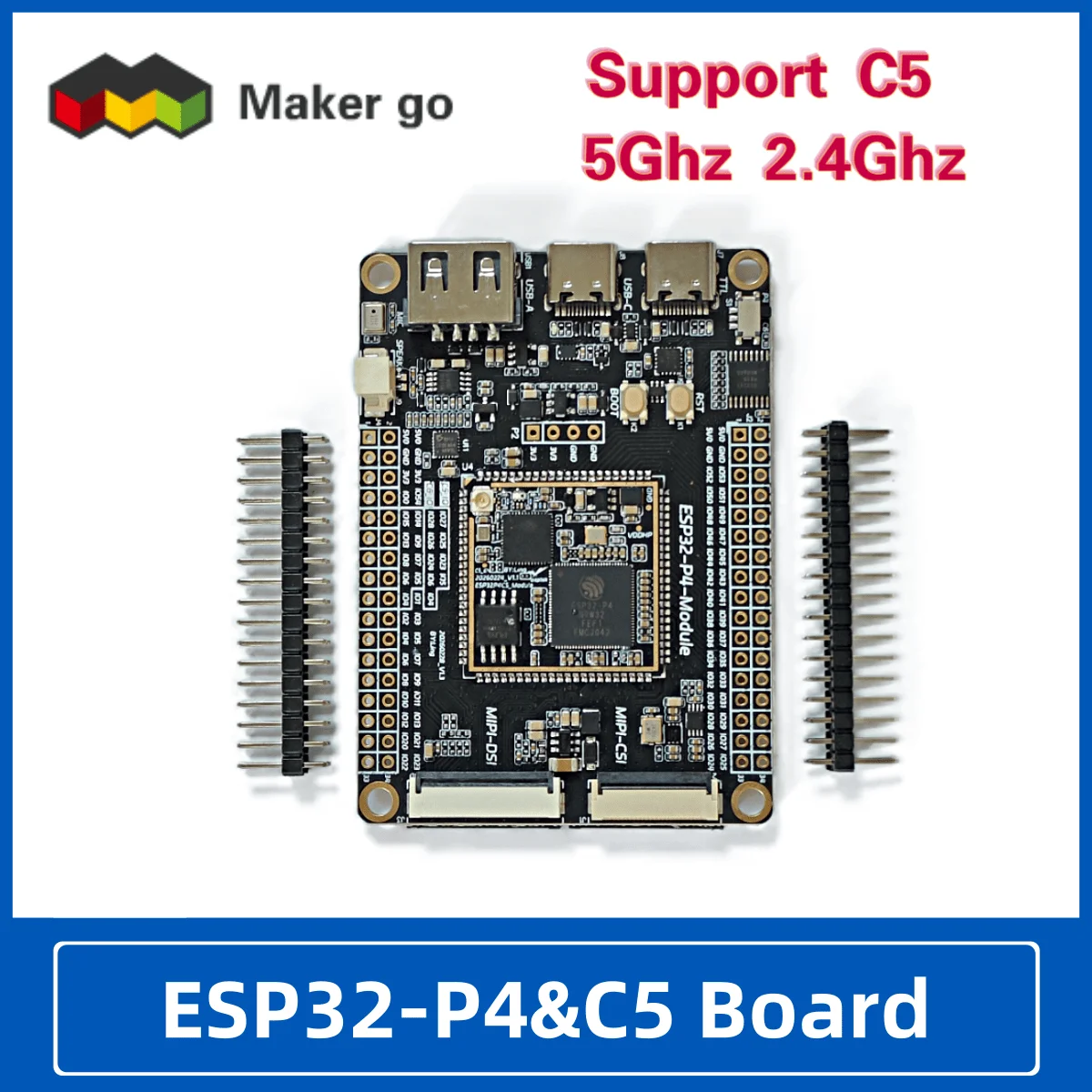 ESP32P4C5 Core Board Development Board Can Be Equipped With Antenna, Camera, Speaker And Supports AI Voice Interaction