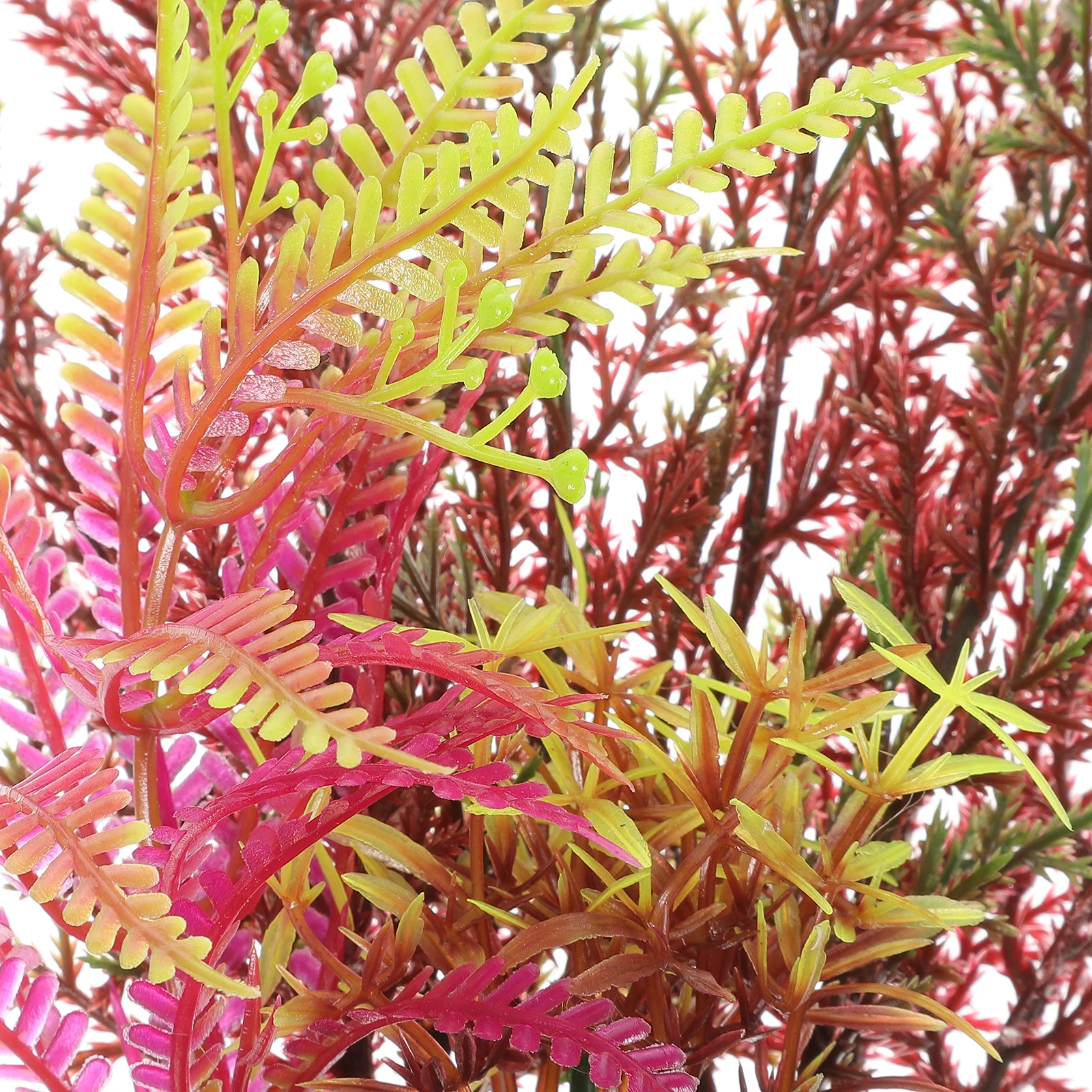 

2pcs Plastic L scape Grass Faux Aquarium Decorations for Fish Tank Plants Easy Carry Home Office Pet Supplies