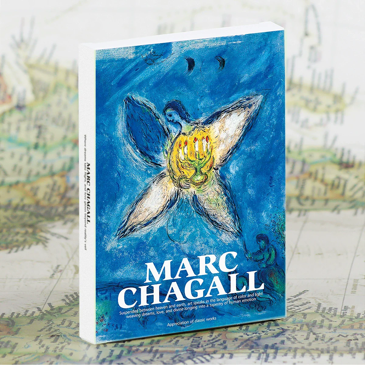 

30PCS Marc Chagall Postcard Set - French Famous Artist Oil Painting Art Greeting Cards for Home Decor