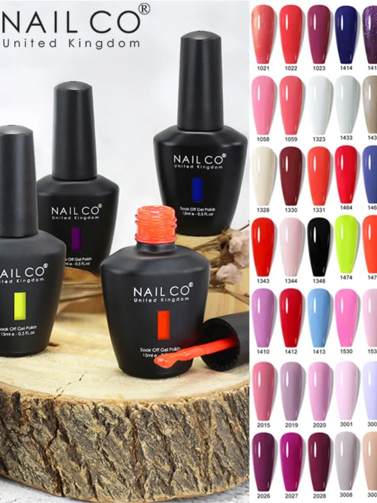 NAILCO 15 ml TPO-vrije nagelgellak Vernis semi-permanente nagels Art manicure ontwerp hybride remover gel toplaag Ongle gel UV - afbeelding 2
