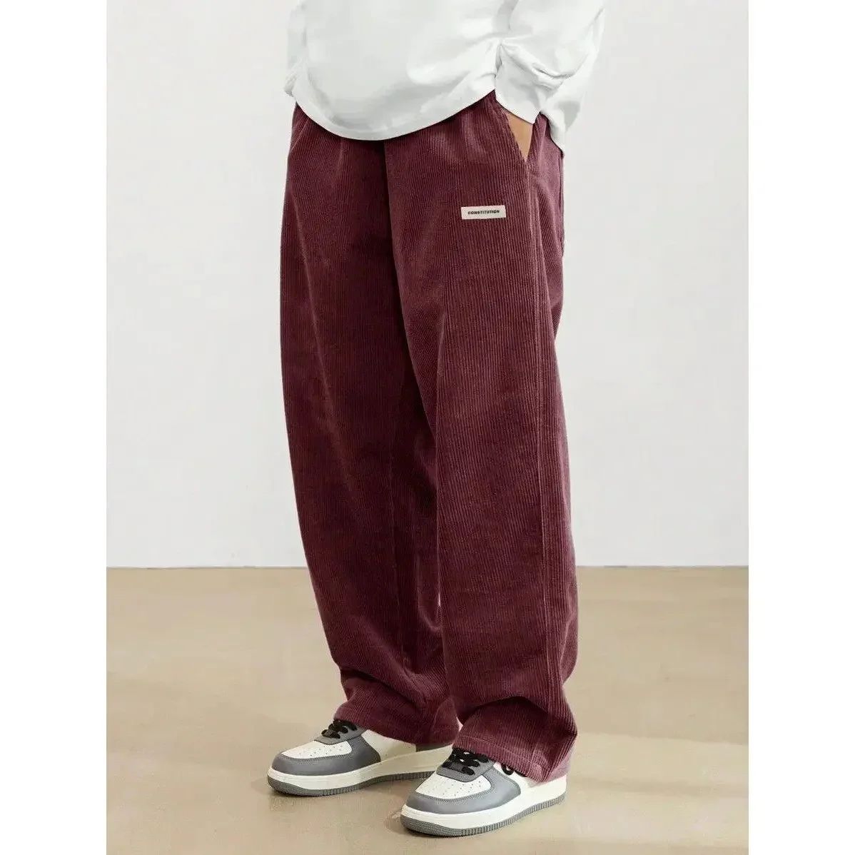 2026Loose Straight Leg Dad Jeans, Wide Leg Casual Denim Long Pants