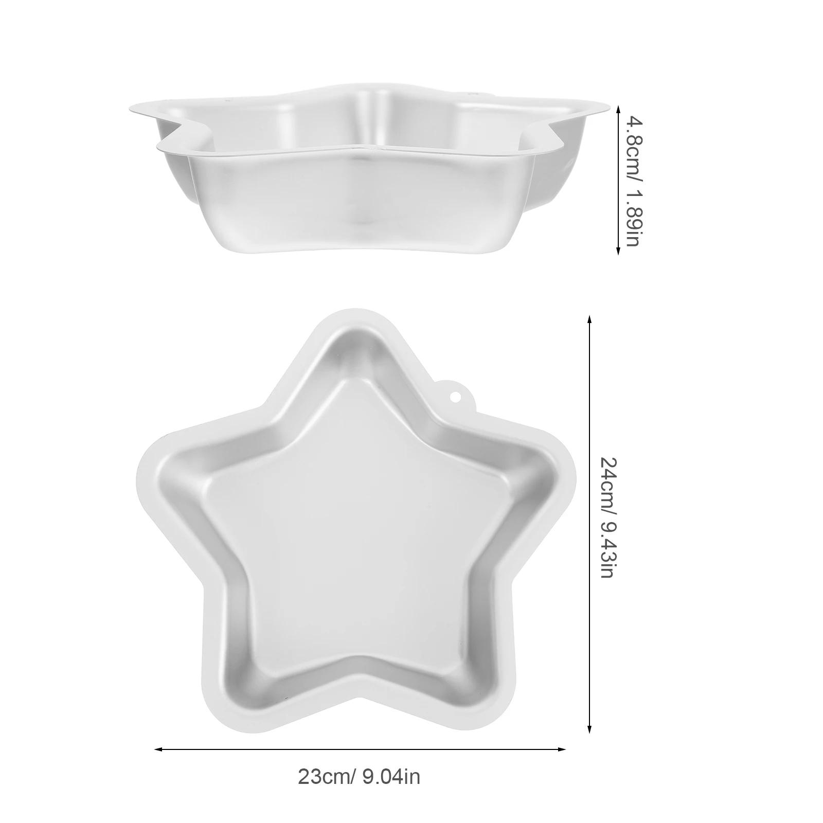 2 stücke Stern Kuchen Pan Aluminium Legierung Antihaft Fünfzackigen Form Für Cheesecake Brot Gebäck Kuchen Backformen Haushalt Küche