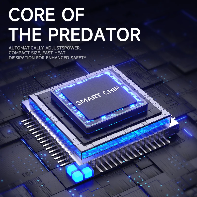 Luowei LW-U1 Raptor USB Charger Station With Wireless Charging Digital Display Screen QC3.0 PD3.0 Quick Charge For iPhone 14/15