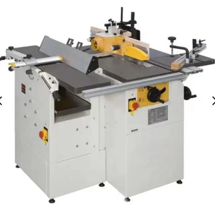 10 inch 5in1 multifunctional jointer thickness planer table saw mortise drill machine combination woodworking planer