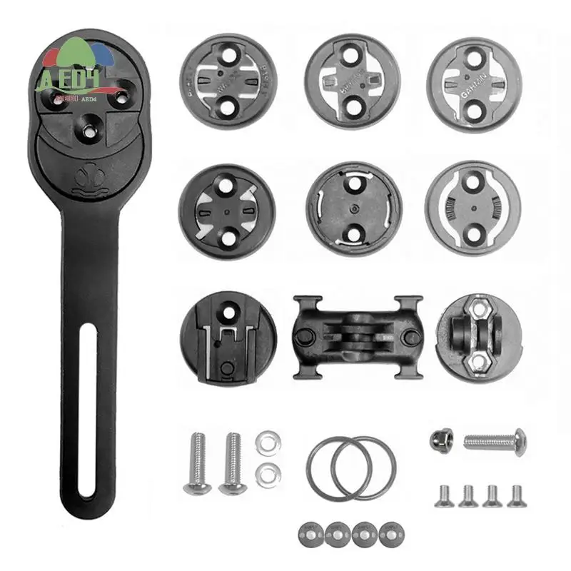 

AED4-кронштейн для компьютера на руль велосипеда для Garmin Bryton Wahoo, подставка для фонарика, держатель для велосипедного спидометра