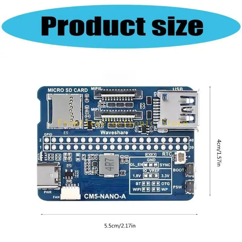 G8DB für RPI CM5 Typ A Mini Basis Board Development Board für Comput -Modul