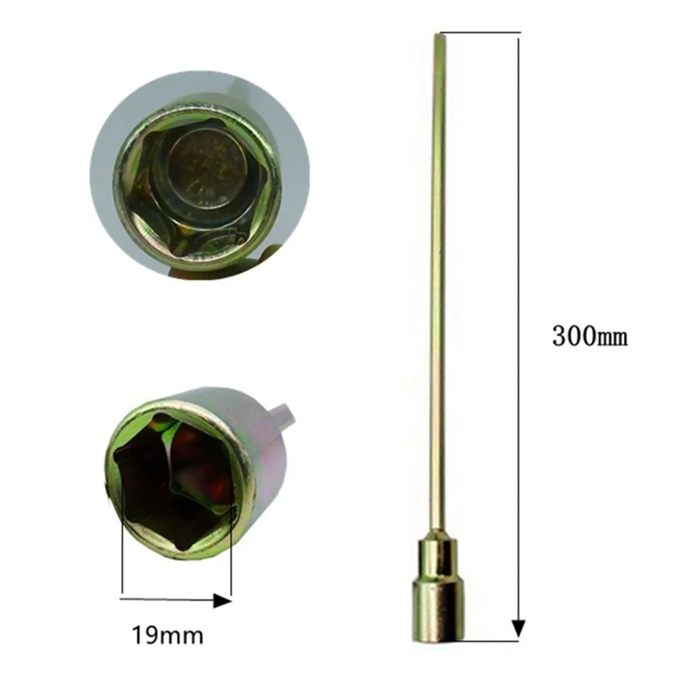 Douille d'extension pour perceuse électrique, rallonge de 30cm de long, enveloppée, douille hexagonale 19mm, coin stable, enrouleur de jambe de caravane, douille de perceuse, 1PC