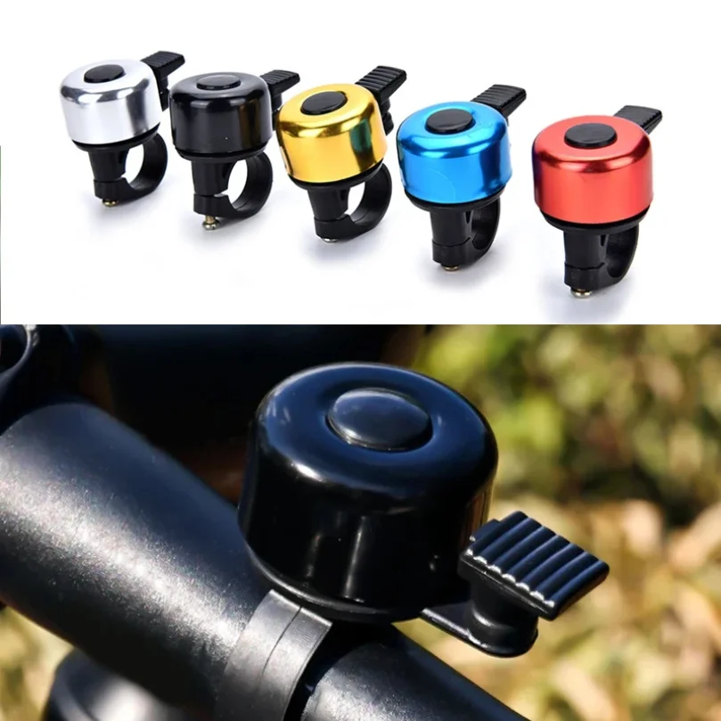 

Bicycle Bell Bike Handlebar Bell Ring Aluminum Alloy Mountain Road Bike Horn Sound MTB Safety Warning Alarm Cycling Accessories