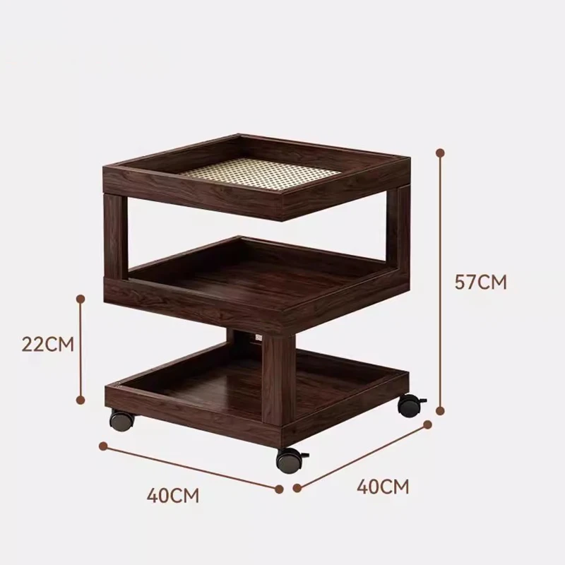 Simple coffee small side table space-saving aesthetic living room furniture