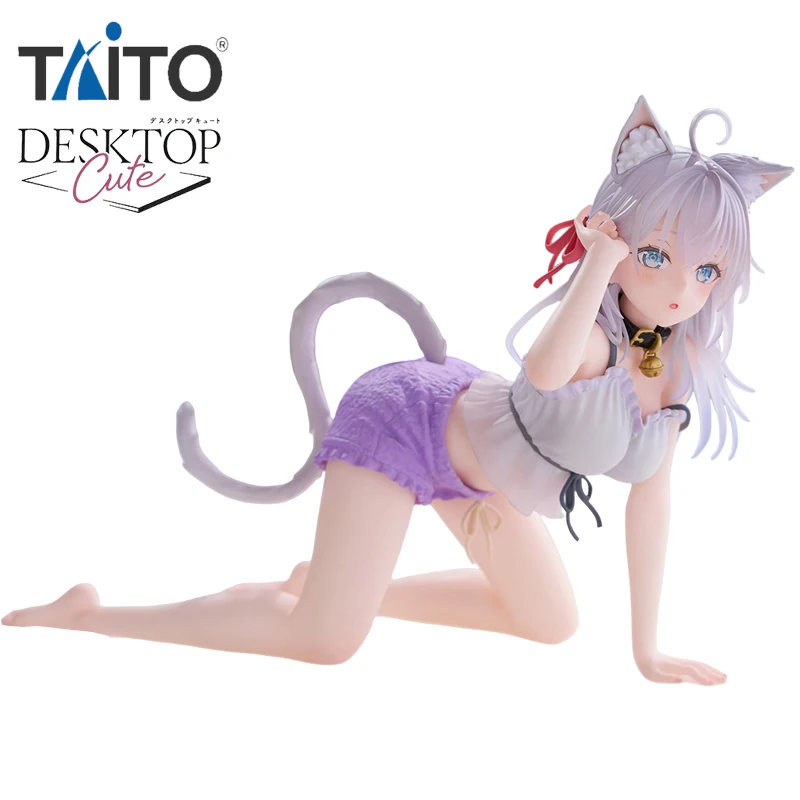 TAiTO Desktop Cute Alya Sometimes Hides Her Feelings In Russian Alisa Mikhailovna Kujou ~Cat Ear~ PVC 13CM Anime Figures Toy