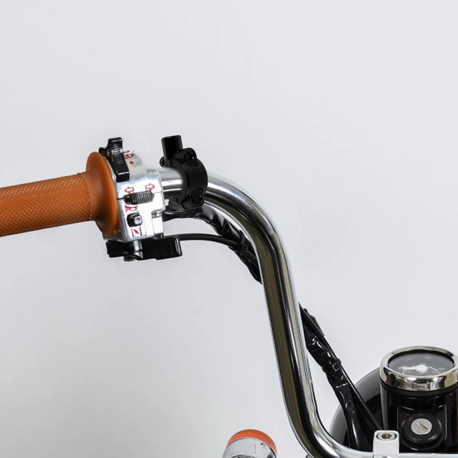 

1Pair Universal Electric Vehicle Mirror Mount Handlebar Clamp 10mm Thread Motorcycle Rearview Mirror Holder for Scooter Atv