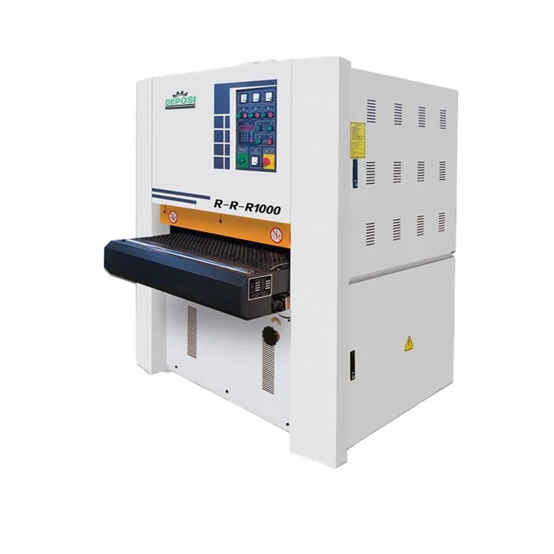 Máquina de madera de carga automática para carpintería, lijadora de tambor, lijadora de paneles de suelo de madera