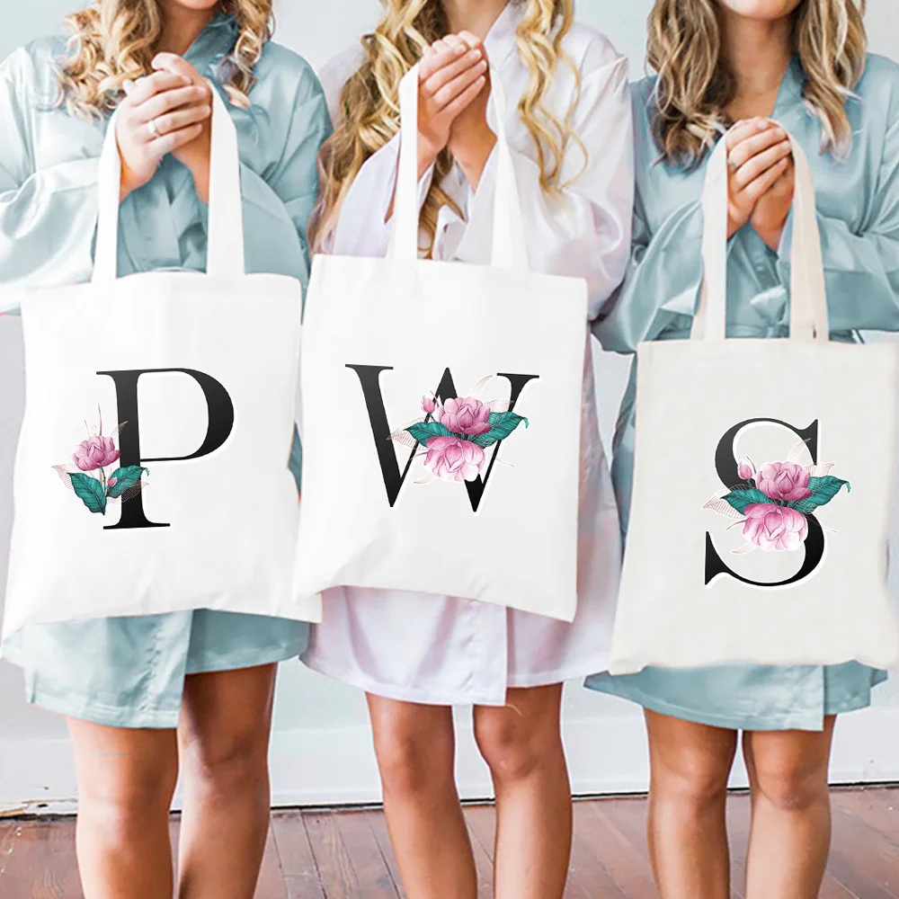 Shopping Bag Tote Bags Eco Reusable Shopper Shoulder Bag Women Casual Handbag White Marble Print Grocery Daily Storage Bags