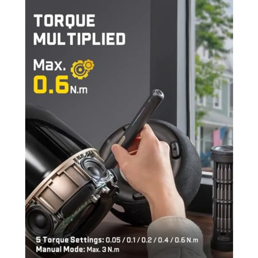 E2 울트라 3.7V 미니 전동 드라이버 및 판틱 A10 프로 2-in-1 디지털 레이저 줄자 (HD IPS 컬러 디스플레이 포함)