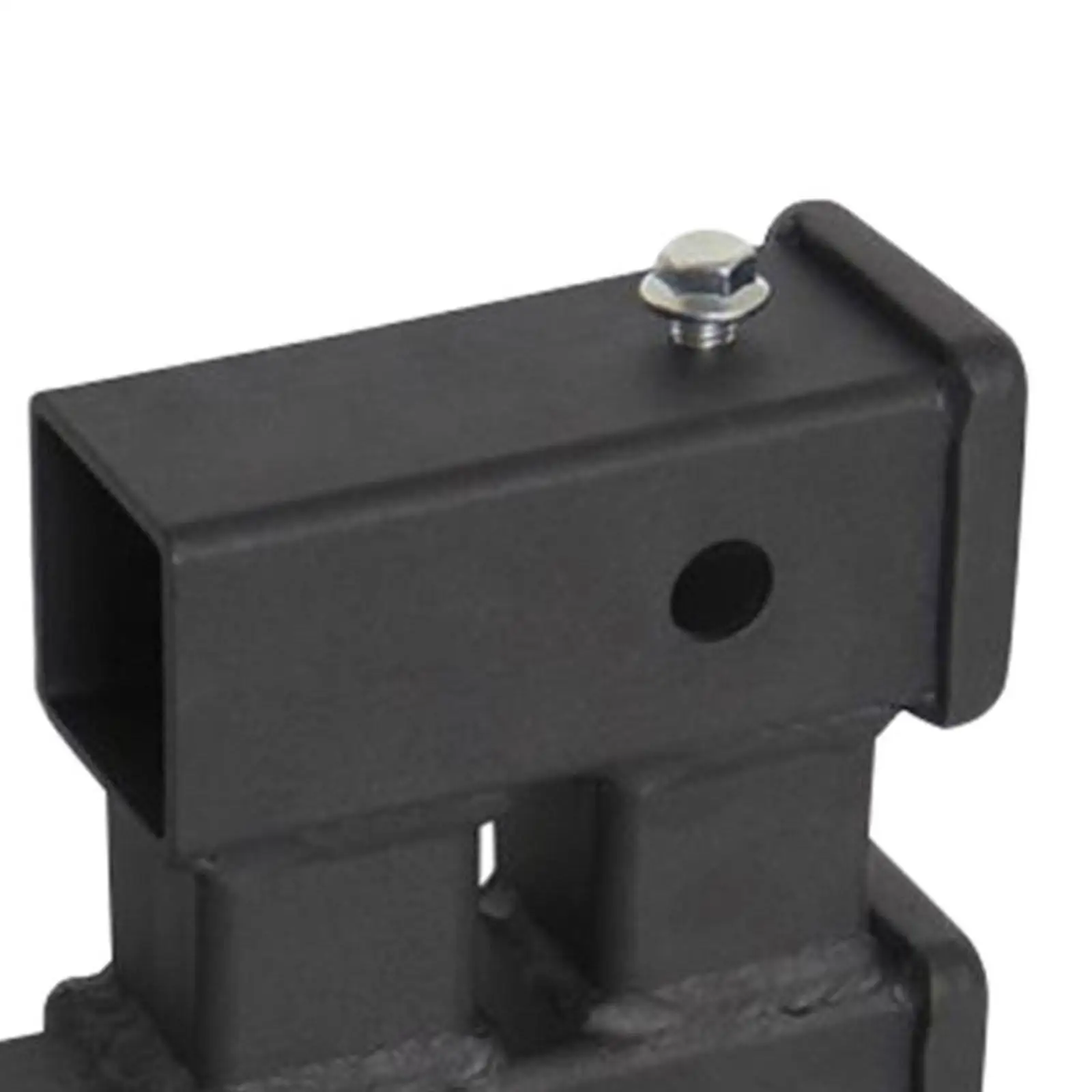 

Double Hitch Receiver with Bolt Nut Fittings Mounting Hardware Steel Simple Using Two Position Hitch Extension for Auto Boat SUV