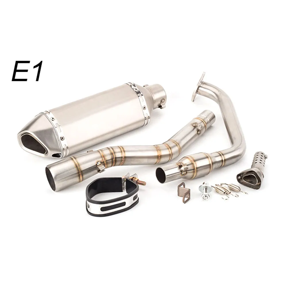 YZF YZF-R15 V3 Full Set Modify Exhaust Muffler Silencer Middle Link Pipe Stainless Steel For Yamaha YZF-R15 V3