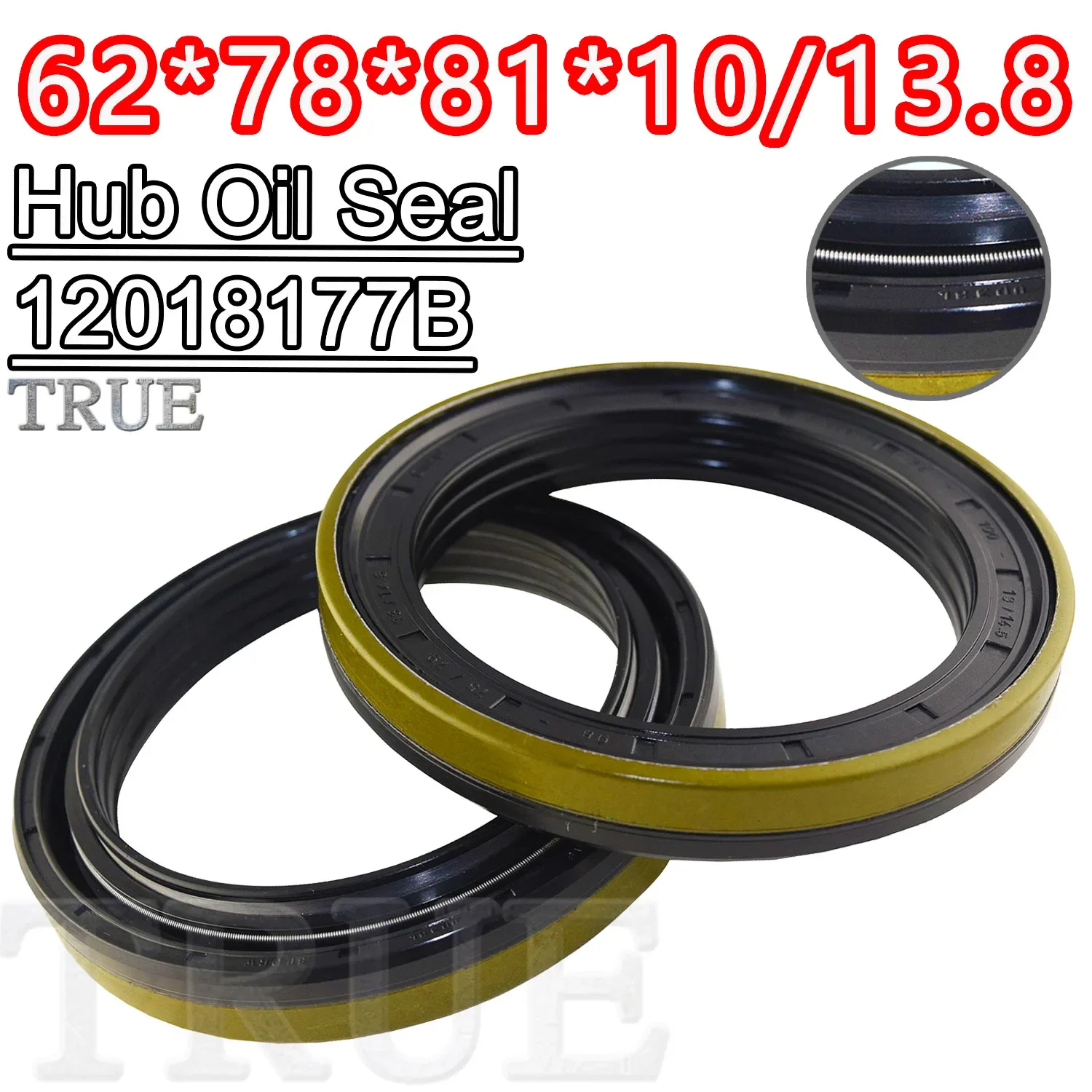 Hub Oil Seal 62*78*81*10/13.8 For Tractor Cat Shaft Cassette Sealing Combined 62X78X81X10/13.8 12018177B 12018177 Gasket Swivel