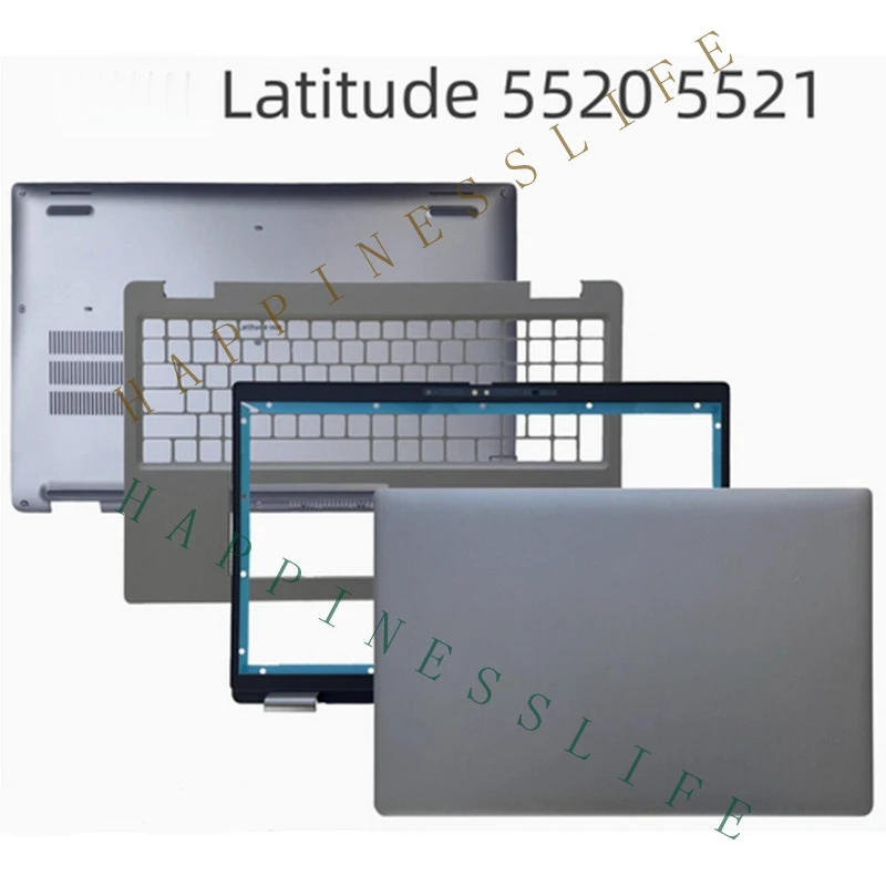 PK+   For DELL Latitude 5520 E5520 Laptop LCD Back Cover/ Bezel Front Cover/Palmrest
