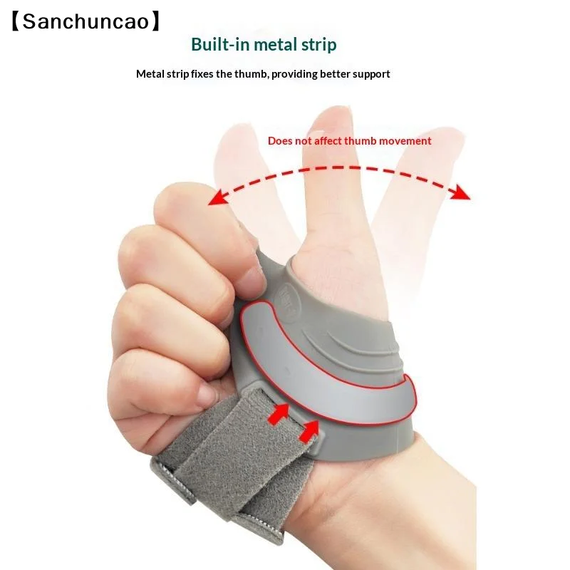 1Pc CMC Thumb Brace For Osteoarthritis CMC Joint Pain Stabilizes Thumb CMC Joint Without Limiting Hand Function〔San〕