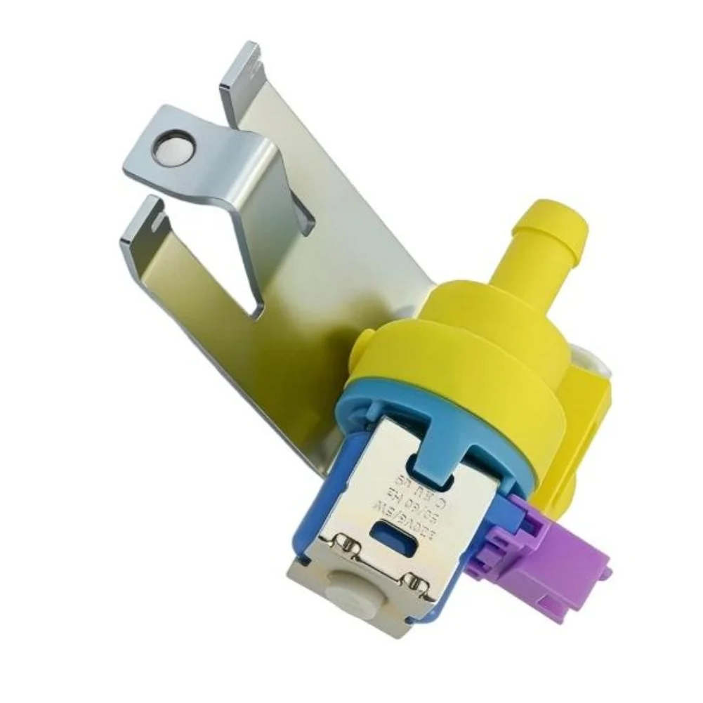 WD15X27703 Inlet Valve for GE and For Hotpoint Dishwashers Stainless Steel and Plastic Construction 3.5x3.1x3.9in