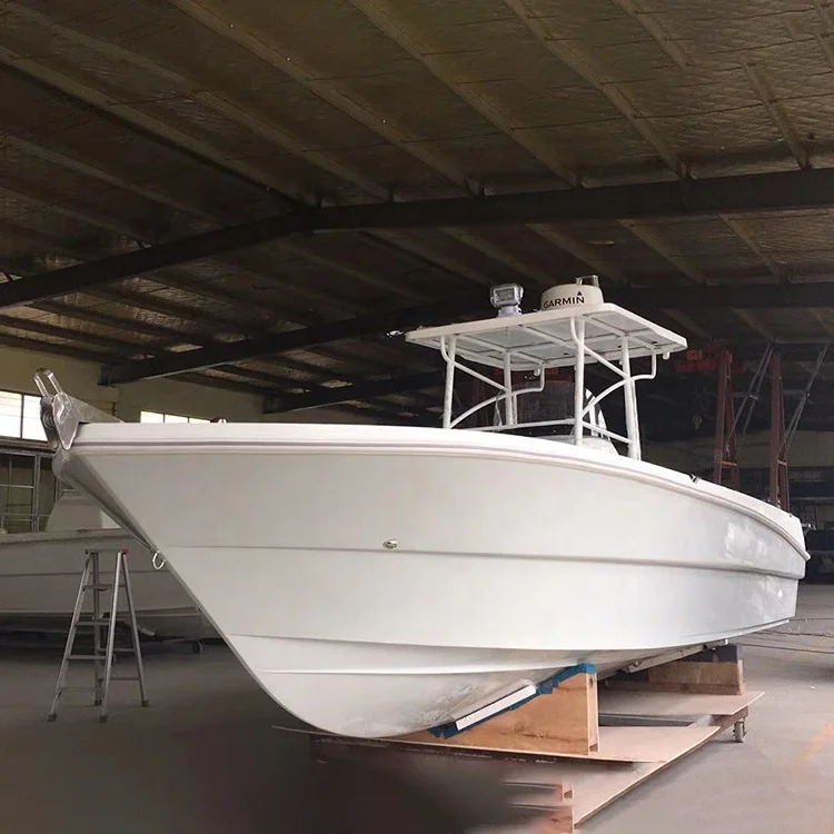 Aluminium fishing boat with 200hp outboard engine