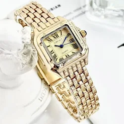 Luxury Women's Watches Elegant Luxury Gold Watch for Women Quartz Waterproof Wristwatches Ladies Relojes Para Mujer Without Box