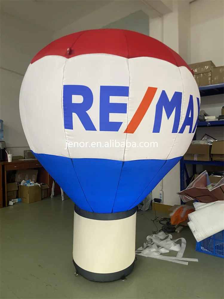 Bespoke Advertisement Inflatable Lighted Cold Air Balloon with Customized Logo Printing