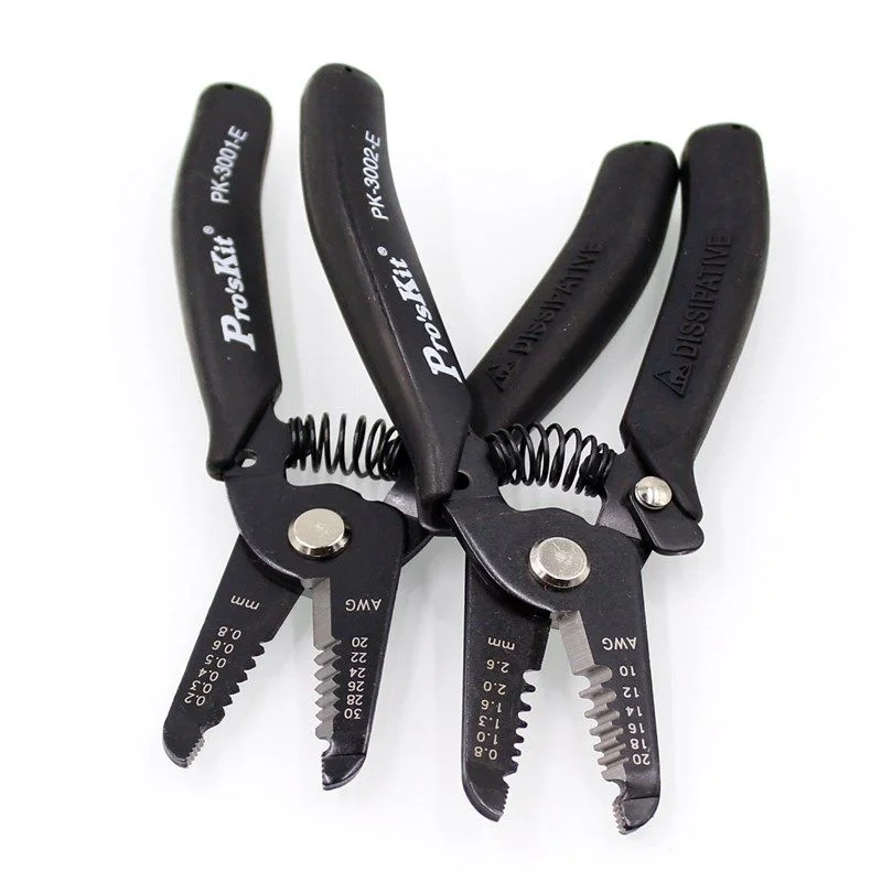 

Pro'sKit 1PK-3001E Multifunctional Anti-static Wire Stripping and Crimping Tool for Precise Electrical Work