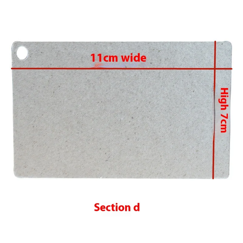 5 pieces Applicable to Galanz Microwave Oven Mica Film Wave Guide Plate Oil Baffle Full Series Support Wholesale