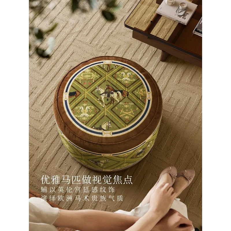 Fan Ju attitude knight sitting pier living room sofa pedal horse year wish lazy tatami coffee table on the ground