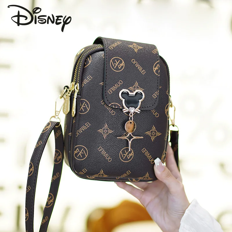 Disney Mickey nowa damska torba Crossbody moda wysokiej jakości damska torba na ramię popularna lekka wszechstronna torba mobilna