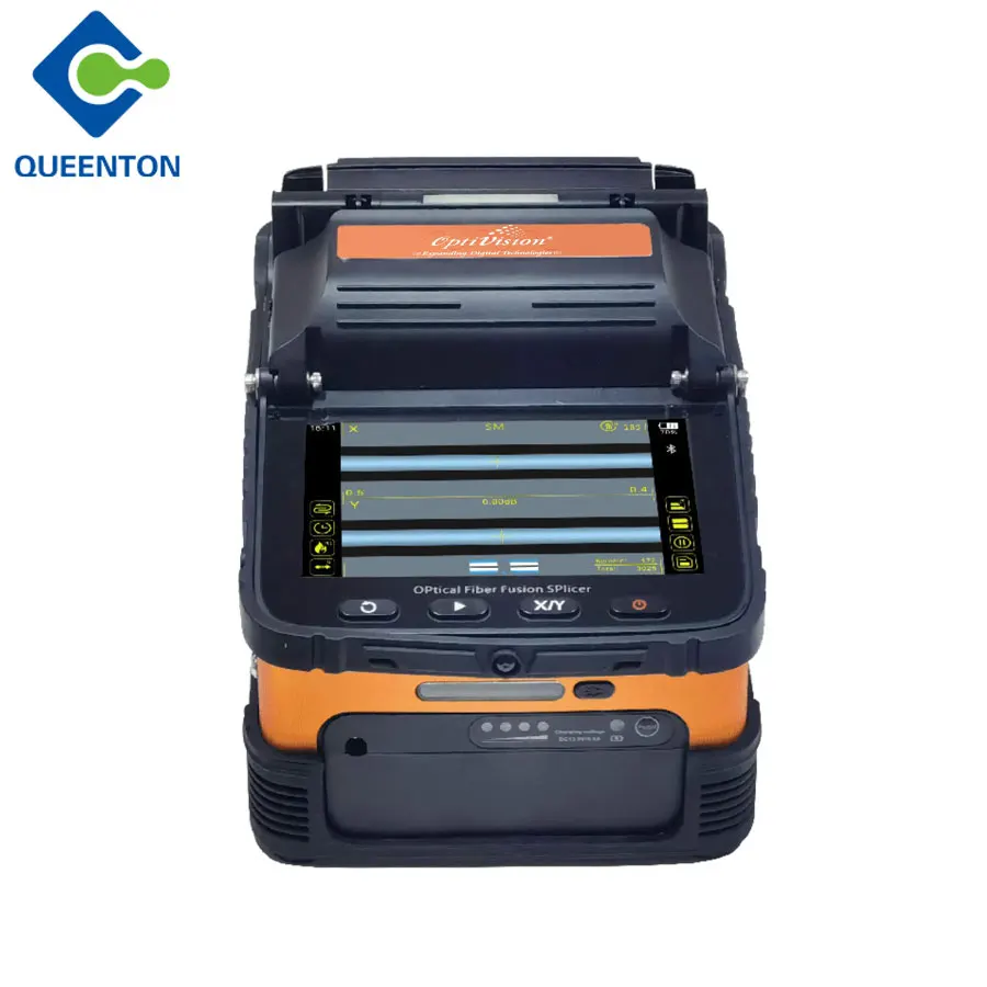 AI-5  Motors Fusion Splicer High Quality Signal Fire Fiber Optical Fusion Splicing Machine for New Fiber Optic