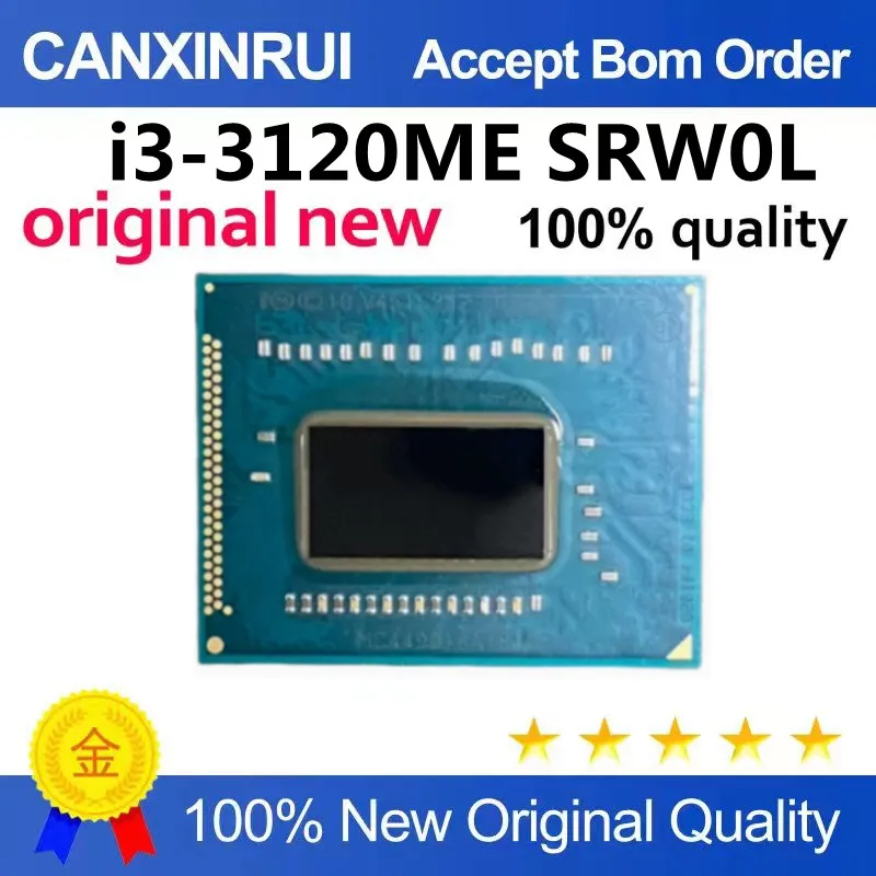 New 3rd Gen CPU SR0WL SROWL I3-3120ME BGA packaging I7-3540M SR0X8 guaranteed