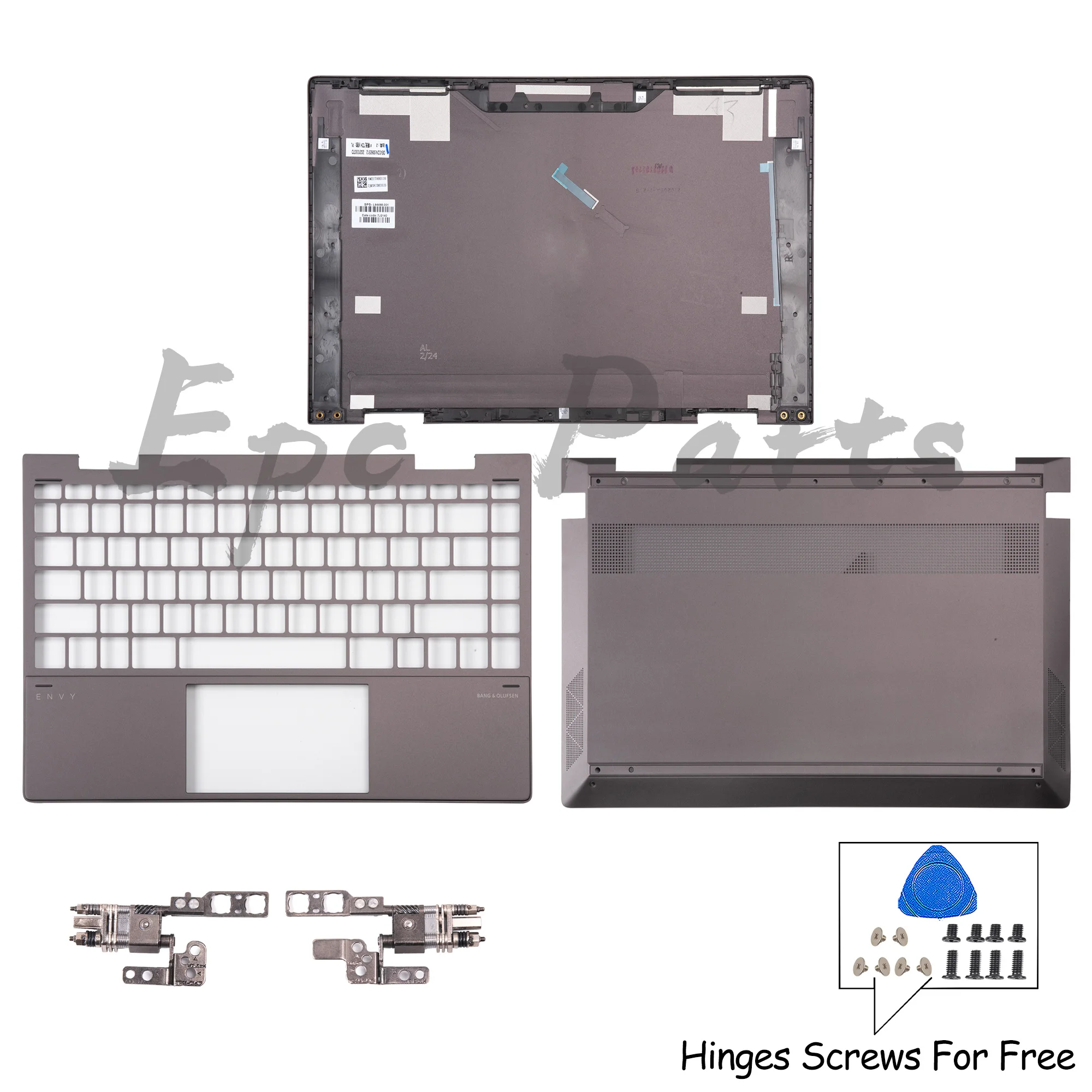 New Origi Laptop Covers For ENVY X360 13-AY 13z-ay TPN-C147 L94498-001 LCD Back Cover Upper Bottom Case Replace Brown 13.3 Inch