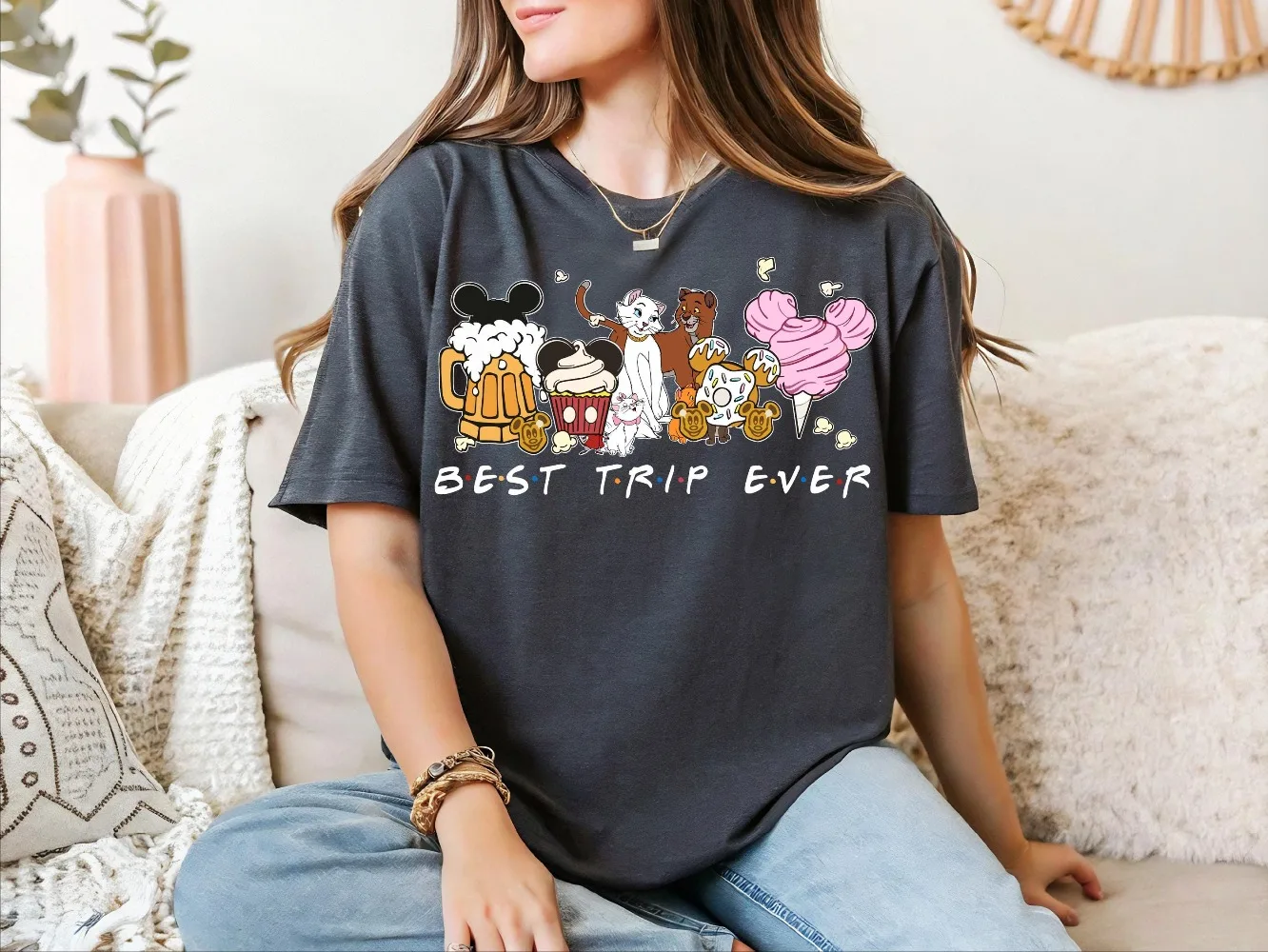 

Рубашка Best Trip Ever Рубашка с аристократами Диснея Футболка с головой Микки WDW Семейная рубашка для отпуска Футболка Disney Trip, рубашка для любителей животных