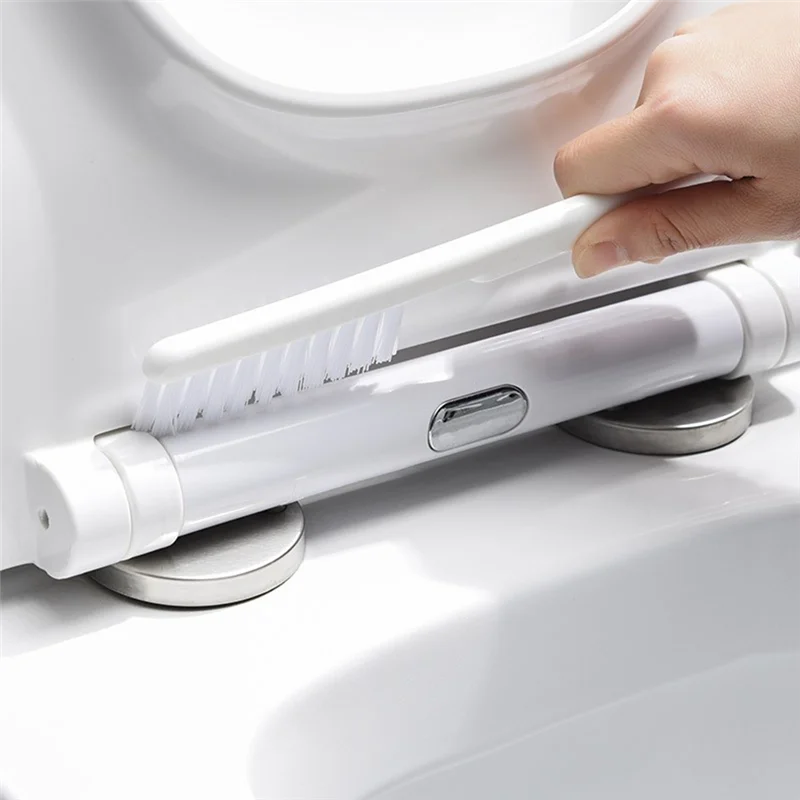 

【Горячая распродажа】Нетроугольная щетка для унитаза, бытовая щетка для чистки унитаза, настенный набор для чистки унитаза