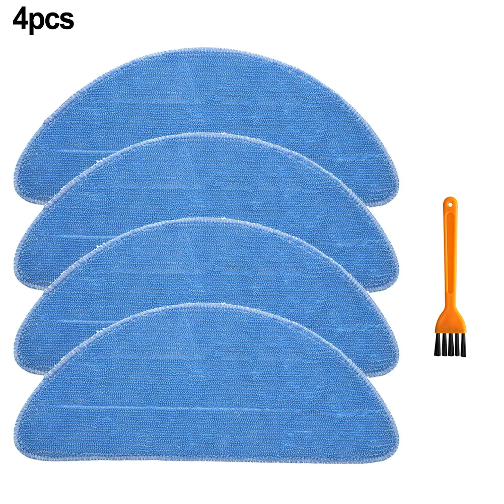 5 /10 Microfiber Rags Mop Cloth For GARLYN SR-600 For Coredy FL022 Robot Vacuum Cleaner Dry And Wet Usage Mop Cloths Pad