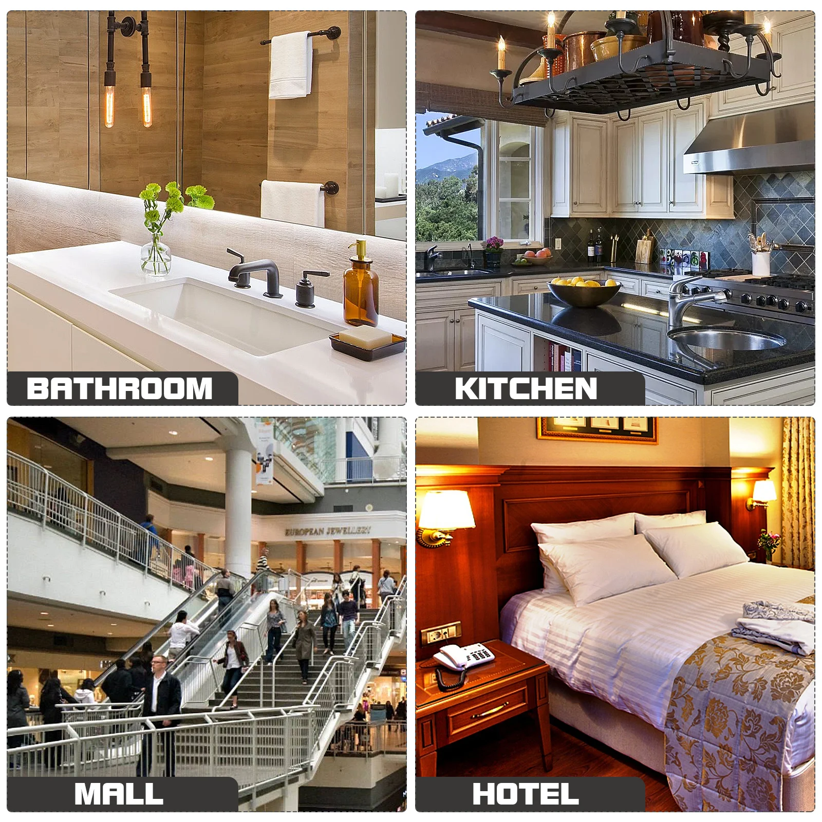 

Stainless Steel Trash Can Lid Flush Mount Flipping Cover For Kitchen Garbage Bin Replacement Waste Basket Lid